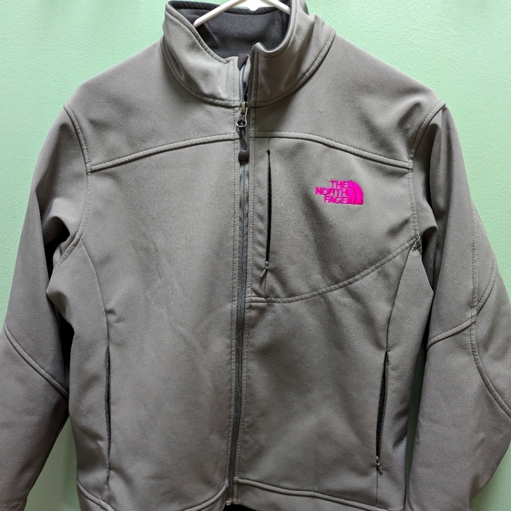 Gray North Face Jacket. Large